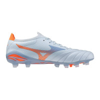 Mizuno Morelia Neo V Beta Elite Gras Voetbalschoenen (FG) Lichtblauw Blauw Oranje