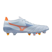 Mizuno Morelia Neo V Beta Elite IJzeren-Nop Voetbalschoenen (SG) Lichtblauw Blauw Oranje