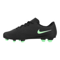 Nike Mercurial Vapor 17 Club Gras / Kunstgras Voetbalschoenen (MG) Peuters/Kleuters Zwart Felgroen Zilvergrijs