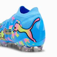 PUMA Future 9 Ultimate ADV Gras Voetbalschoenen (FG) Felblauw Felroze Neongroen