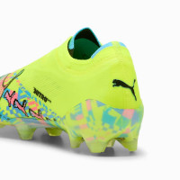 PUMA Ultra Nitro 7 Ultimate ADV Veterloze Gras Voetbalschoenen (FG) Neongroen Felblauw Felroze