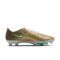 Nike Zoom Mercurial Superfly 11 Mbappé Elite Gras football Boots (FG) Gold Green White