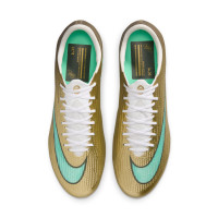 Nike Zoom Mercurial Superfly 11 Mbappé Elite Gras football Boots (FG) Gold Green White