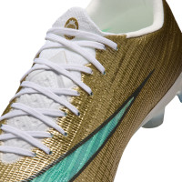 Nike Zoom Mercurial Superfly 11 Mbappé Elite Gras football Boots (FG) Gold Green White