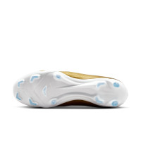 Nike Mercurial Superfly 11 Mbappé Academy Grass/Artificial Grass football Boots (MG) Gold Green White