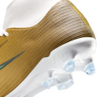 Nike Mercurial Superfly 11 Mbappé Academy Grass/Artificial Grass football Boots (MG) Gold Green White
