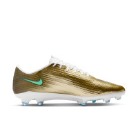 Nike Zoom Mercurial Superfly 11 Mbappé Pro Gras football Boots (FG) Gold Green White