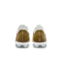 Nike Zoom Mercurial Superfly 11 Mbappé Pro Gras football Boots (FG) Gold Green White
