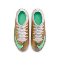 Nike Mercurial Superfly 11 Mbappé Club Grass/Artificial Grass football Boots (MG) Kids Gold Green White
