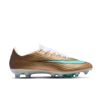 Nike Zoom Mercurial Superfly 11 Mbappé Elite Artificial Grass Football Boots (AG) Gold Green White