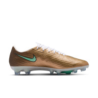 Nike Zoom Mercurial Superfly 11 Mbappé Elite Artificial Grass Football Boots (AG) Gold Green White