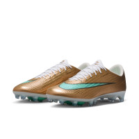 Nike Zoom Mercurial Superfly 11 Mbappé Elite Artificial Grass Football Boots (AG) Gold Green White