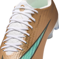 Nike Zoom Mercurial Superfly 11 Mbappé Elite Artificial Grass Football Boots (AG) Gold Green White