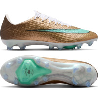 Nike Zoom Mercurial Superfly 11 Mbappé Elite Artificial Grass Football Boots (AG) Gold Green White