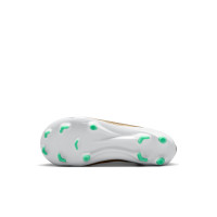 Nike Mercurial Superfly 11 Mbappé Academy Gras / Kunstgras Voetbalschoenen (MG) Peuters/Kleuters Goud Groen Wit