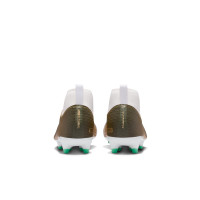 Nike Mercurial Superfly 11 Mbappé Academy Gras / Kunstgras Voetbalschoenen (MG) Peuters/Kleuters Goud Groen Wit