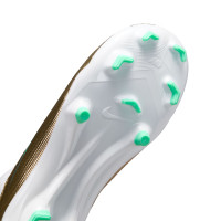 Nike Mercurial Superfly 11 Mbappé Academy Gras / Kunstgras Voetbalschoenen (MG) Peuters/Kleuters Goud Groen Wit