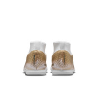 Nike Mercurial Superfly 11 Mbappé Club Indoor Football Boots (IN) Kids Gold Green White