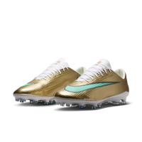 Nike Zoom Mercurial Superfly 11 Mbappé Pro Artificial Grass Football Boots (AG) Gold Green White