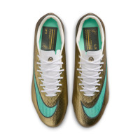 Nike Zoom Mercurial Superfly 11 Mbappé Pro Artificial Grass Football Boots (AG) Gold Green White
