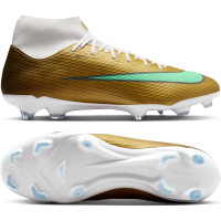 Nike Mercurial Superfly 11 Mbappé Academy Grass/Artificial Grass football Boots (MG) Gold Green White