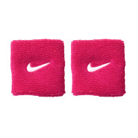 Nike Swoosh Classic Polsbanden 2-Pack Felroze Zwart