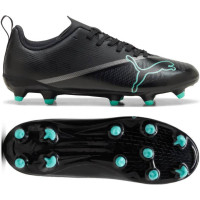 PUMA Ultra 7 Play Gras / Kunstgras Voetbalschoenen (MG) Kids Zwart Intense Mint