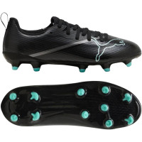 PUMA Ultra Nitro 7 Match Gras / Kunstgras Voetbalschoenen (MG) Kids Zwart Intense Mint