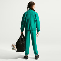 Nike Kylian Mbappé Woven Tracksuit Kids Teal Mint Green Gold