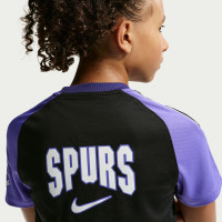 Nike Tottenham Hotspur Strike Trainingsshirt 2026-2027 Kids Zwart Paars Wit