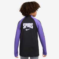 Nike Tottenham Hotspur Strike Training sweater 1/4-Zip 2026-2027 Kids Black Purple White
