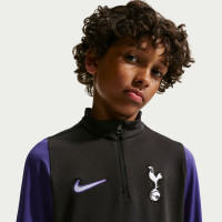 Nike Tottenham Hotspur Strike Training sweater 1/4-Zip 2026-2027 Kids Black Purple White