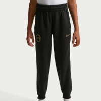 Nike Kylian Mbappé Club Fleece Kids Sweat Pants Black Gold