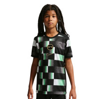 Nike Kylian Mbappé Academy 25 Kids Training Set Black Grey Mint Green Gold