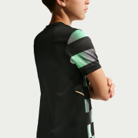 Nike Kylian Mbappé Academy 25 Training Shirt Black Grey Mint Green White Gold