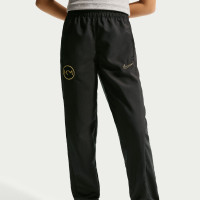 Nike Kylian Mbappé Woven Tracksuit Kids Black Mint Green Gold
