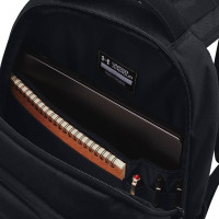Under Armour Hustle 6.0 Backpack Black White