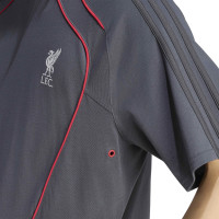 adidas Liverpool Originals T-Shirt Dark Grey Silver Red