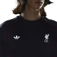 adidas Liverpool Originals T-Shirt Dark Grey Silver Red