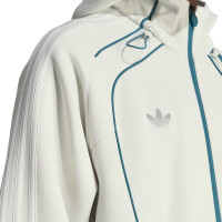 adidas Liverpool Originals Trainingsjack Lichtgrijs Turquoise Zilver
