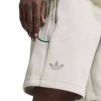 adidas Liverpool Originals Training Short Light Grey Turquoise Silver