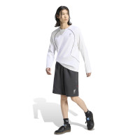 adidas Liverpool Originals Training Short Dark Grey Silver Red