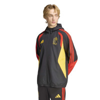 adidas België All Weather Jas 2026-2028 Zwart Geel Rood