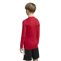 adidas TECHFIT Ondershirt Kids Rood
