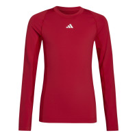adidas TECHFIT Ondershirt Kids Rood