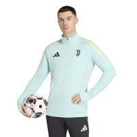 adidas Juventus Haut d'Entraînement 1/4-Zip 2025-2026 Bleu Clair