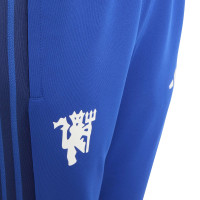 adidas Manchester United Europees Trainingsbroek 2026-2027 Kids Donkerblauw Wit