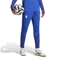 adidas Manchester United Europees Trainingspak 1/4-Zip 2026-2027 Donkerblauw Wit