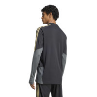 adidas Juventus Europees Trainingstrui 1/4-Zip 2026-2027 Zwart Grijs Goud