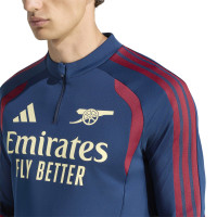 adidas Arsenal Europees Trainingstrui 1/4-Zip 2026-2027 Donkerblauw Rood Lichtgeel